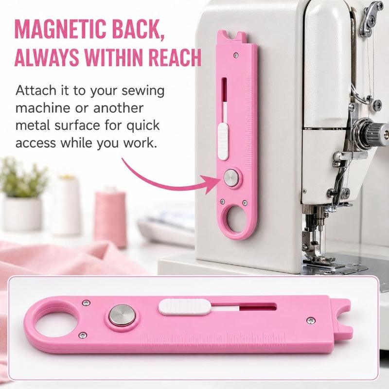 🪡 LIMITED‑TIME 50% OFF! 🧵 2-in-1 Multi-functional Sewing Threader and Seam Ripper – Quick Threading, Integrated Seam Ripper & Built-in Magnifier ✂️