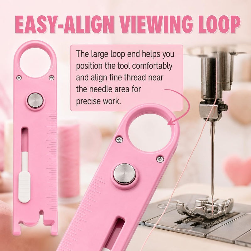 🪡 LIMITED‑TIME 50% OFF! 🧵 2-in-1 Multi-functional Sewing Threader and Seam Ripper – Quick Threading, Integrated Seam Ripper & Built-in Magnifier ✂️