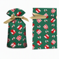 Christmas Drawstring Gift Bags with Ribbon