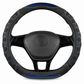 Universal Non Slip Car Steering Wheel Cover Sporty Soccer Honeycomb Texture Steering Wheel Protector