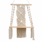 🎁2026 New Arrivals 50% OFF💥Bohemian Hand Woven Macrame Wall Hanging Floating Shelf for Books and Plants Living Room Decor