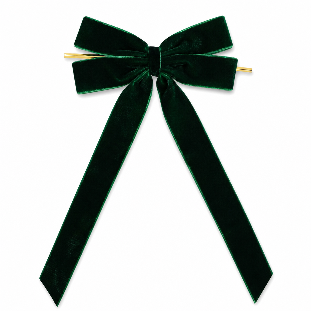 Large Velvet Christmas Bows for Christmas Tree and Holiday Party Decoration