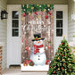 Christmas Door Cover For Instant Holiday Decor