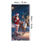 Christmas Door Cover For Instant Holiday Decor