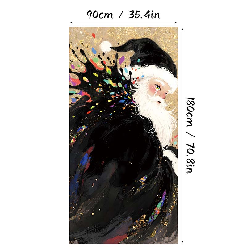 Christmas Door Cover For Instant Holiday Decor