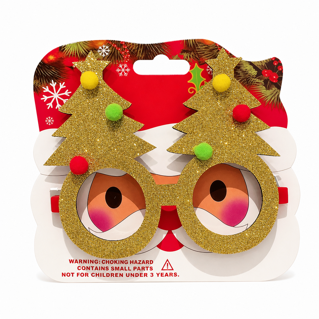👻 50% OFF NOW! 🎃Novelty Christmas Eyeglass Frames Funny Holiday Party Decoration Eyewear