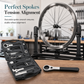 🔧 Bicycle Repair Tool Kit: Alloy Steel, Spoke Wrench, Chain & Bottom Bracket Tools
