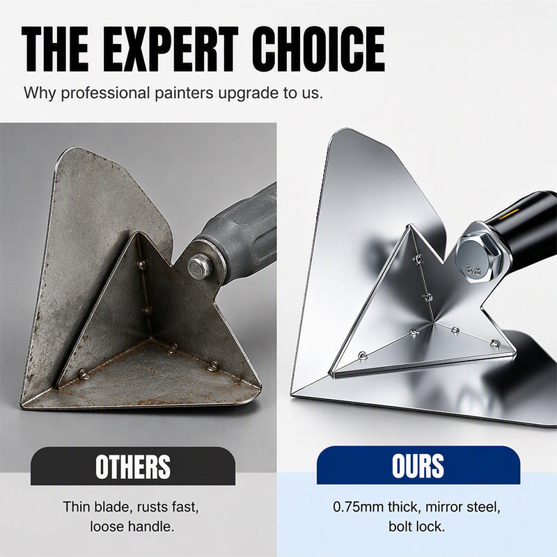 📢📢50% OFF !! ⏰Stainless Steel Corner Trowel