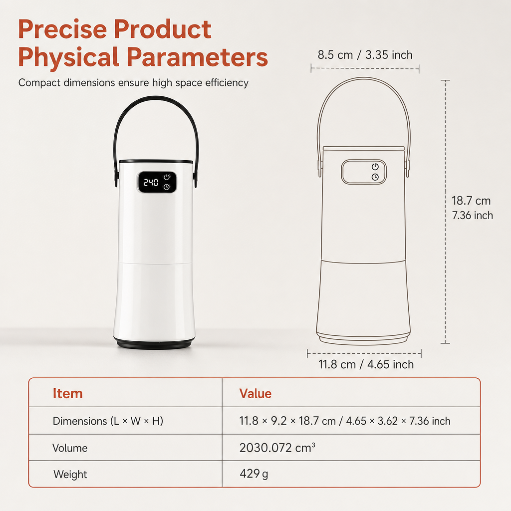 📢📢40% OFF !! ⏰Portable Clothes Dryer: Rapid Heat, Silent Night Drying, Foldable, Travel-Friendly, 4-Step Setup