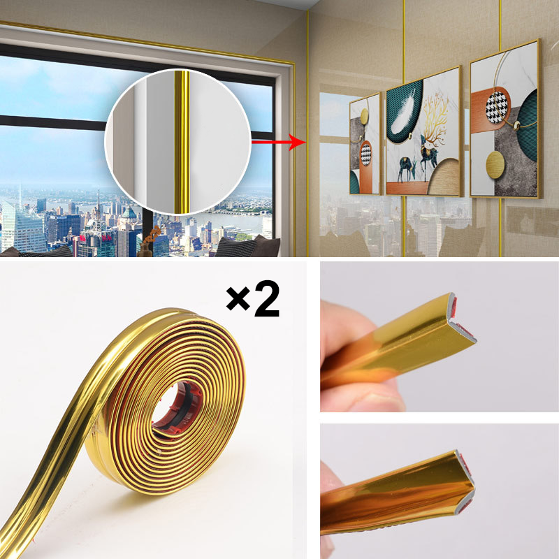 Multi-Purpose PVC Self-Adhesive Decorative Trim