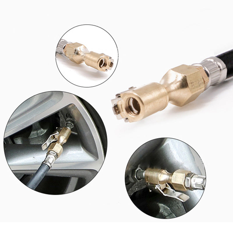 Digital Tire Inflator Kit with Pressure Gauge