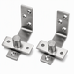 Stainless Steel Double Acting Closing Hinge Set for Saloon Cafe and Bar Doors