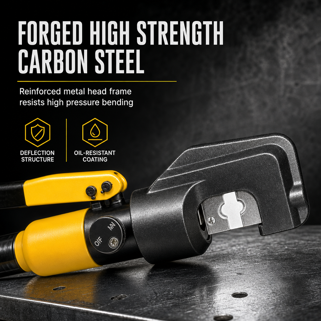 Portable Manual Hydraulic Cable Crimping Tool YQK Series Wire Terminal Crimper for Copper and Aluminum Terminals