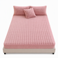 📢📢50% OFF !!🛏Soft Rabbit Plush and Milk Velvet Fitted Sheet Mattress Cover Dustproof Mattress Protector