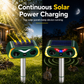 🐾 Solar Animal Repellent: Dual Deterrent Horns, Smart Motion Sensor, Waterproof, for Garden & Yard