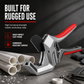 Heavy Duty PPR and PVC Pipe Cutter with SK5 Teflon Blade Labor Saving Hand Cutting Tool for Plastic Water Pipes