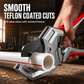 Heavy Duty PPR and PVC Pipe Cutter with SK5 Teflon Blade Labor Saving Hand Cutting Tool for Plastic Water Pipes