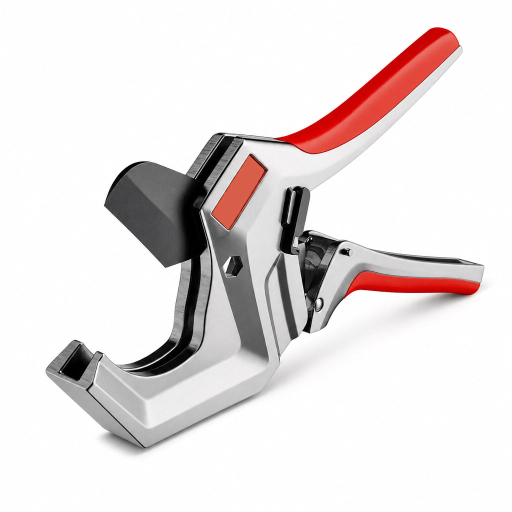 Heavy Duty PPR and PVC Pipe Cutter with SK5 Teflon Blade Labor Saving Hand Cutting Tool for Plastic Water Pipes
