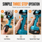Cordless Handheld Mini Tiller Cultivator 21V Lithium Battery Powered Portable Garden Soil Loosener and Weeder for Home Yard