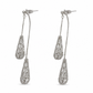 ❣️Women's Dual Wear Zircon Water Drop Tassel Earrings✨Gold Plated Elegant Drop Earrings