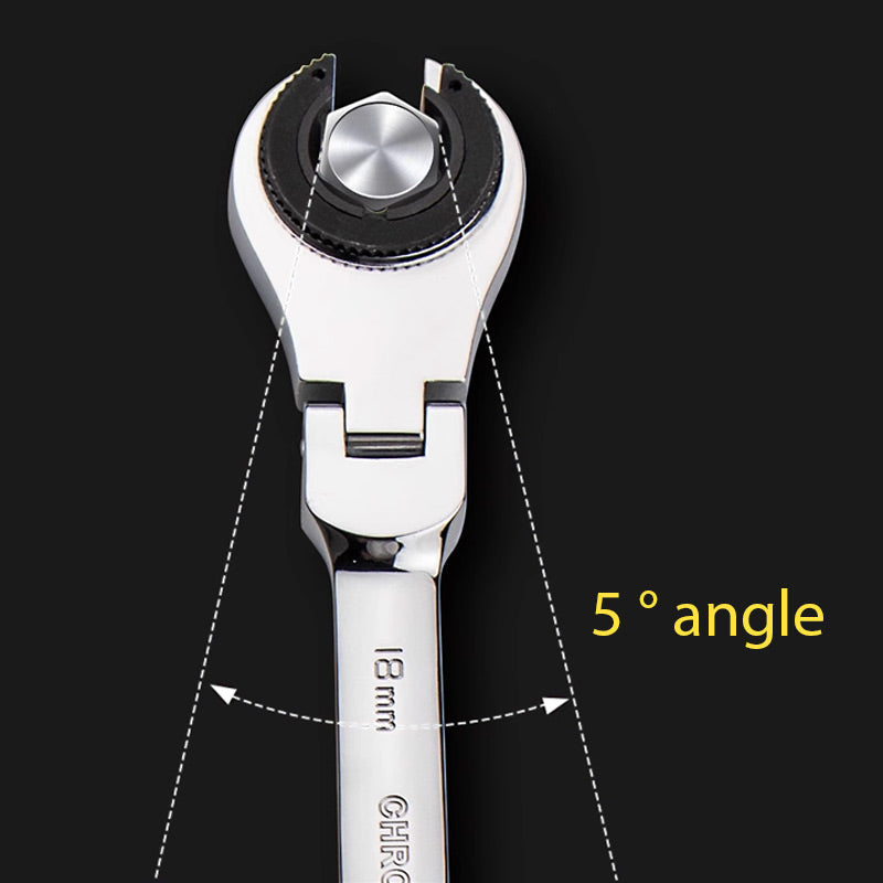 Open Tubing Ratchet Wrench