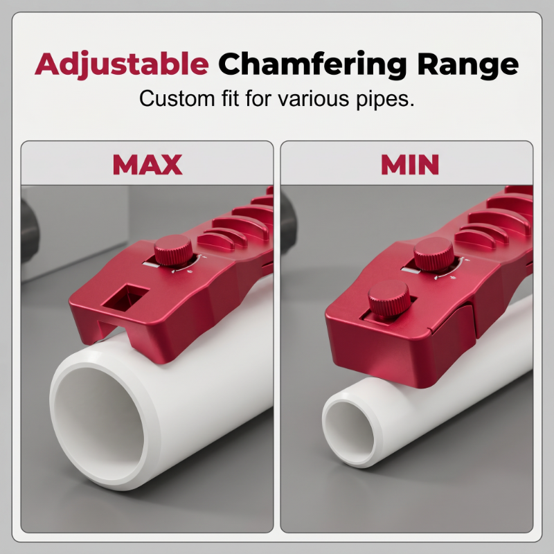 Portable Copper & Plastic Pipe Deburring Reamer