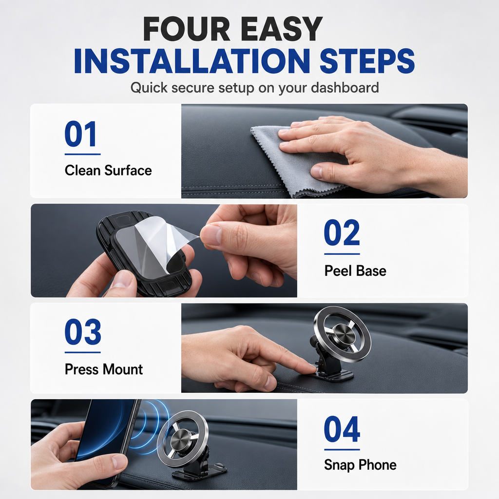 ⏳Limited-time 50% off⏰Strong Magnetic Car Phone Holder🚗📱