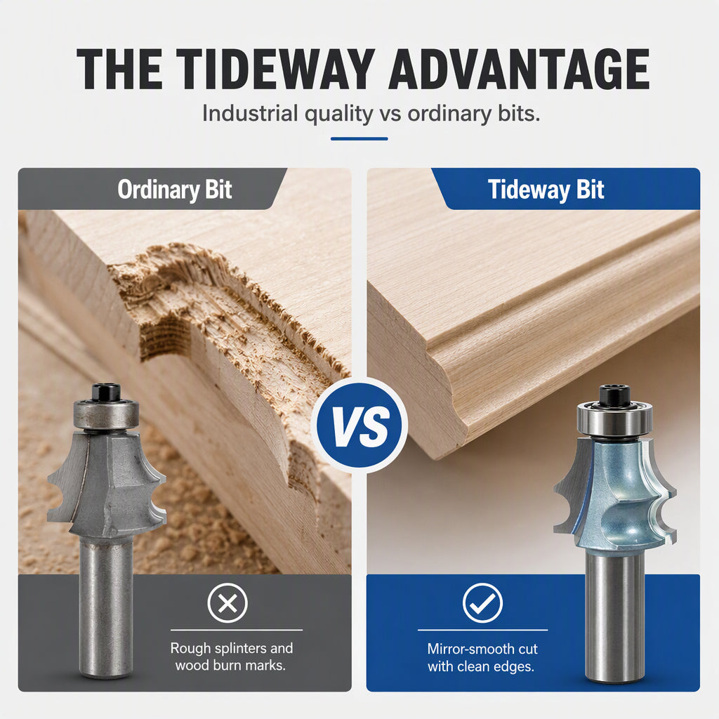 Woodworking Line Router Bit for Edge Molding