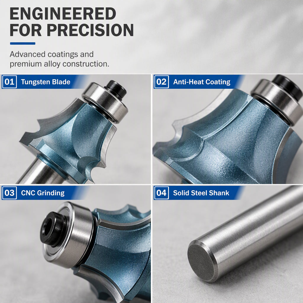 Woodworking Line Router Bit for Edge Molding