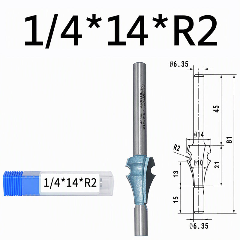 Woodworking Line Router Bit for Edge Molding