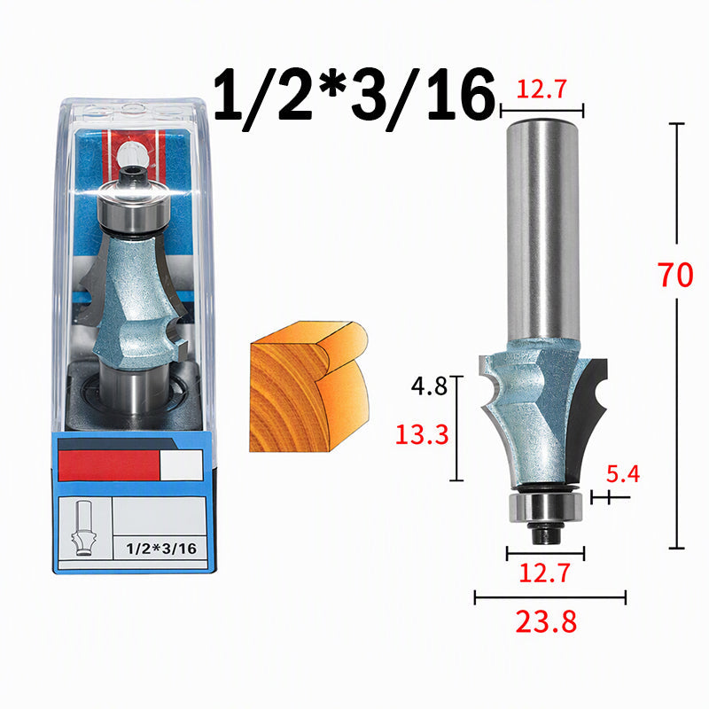 Woodworking Line Router Bit for Edge Molding