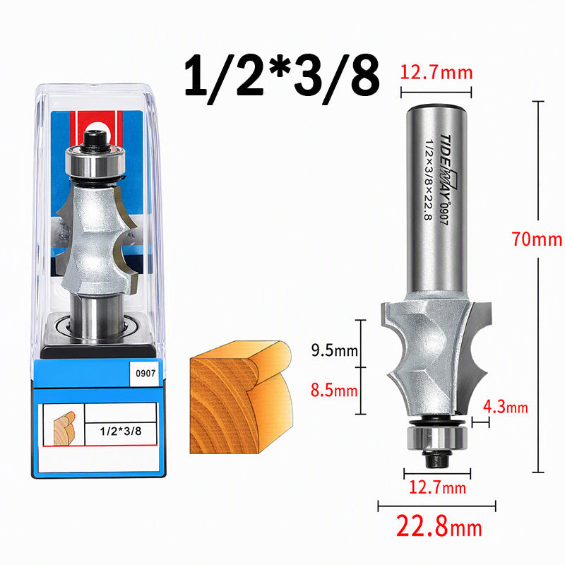 Woodworking Line Router Bit for Edge Molding