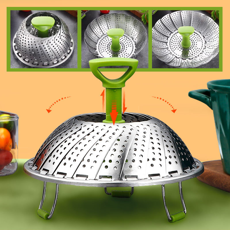 Stainless Steel Expandable Steamer Basket