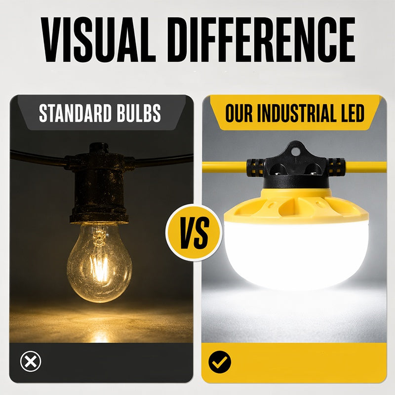 LED Construction Work Light String