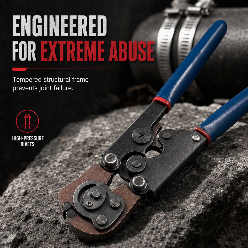 PEX Pipe Clamp Crimp Pliers Pinch Tool