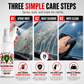 Car Windshield Bug Residue and Dust Cleaner 100ml Glass Cleaning Liquid for Removing Dirt and Insect Splats