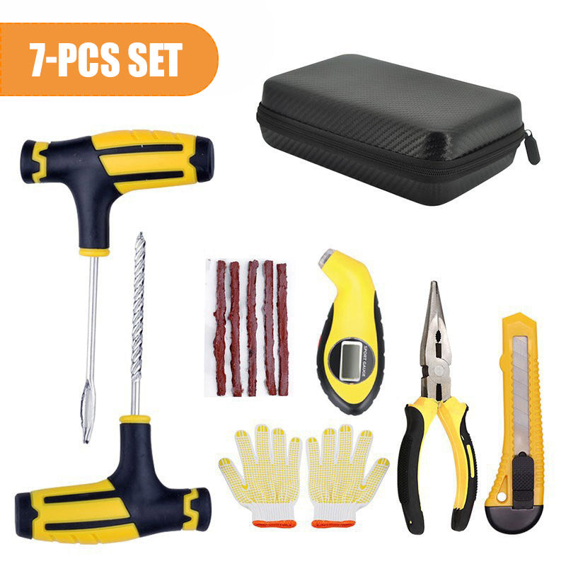 Car Tire Puncture Repair Kit