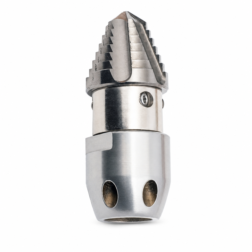📢📢50% OFF !! ⏰High Pressure Sewer Jetter Nozzle Pagoda Shape Pipe Dredging and Cleaning Nozzle