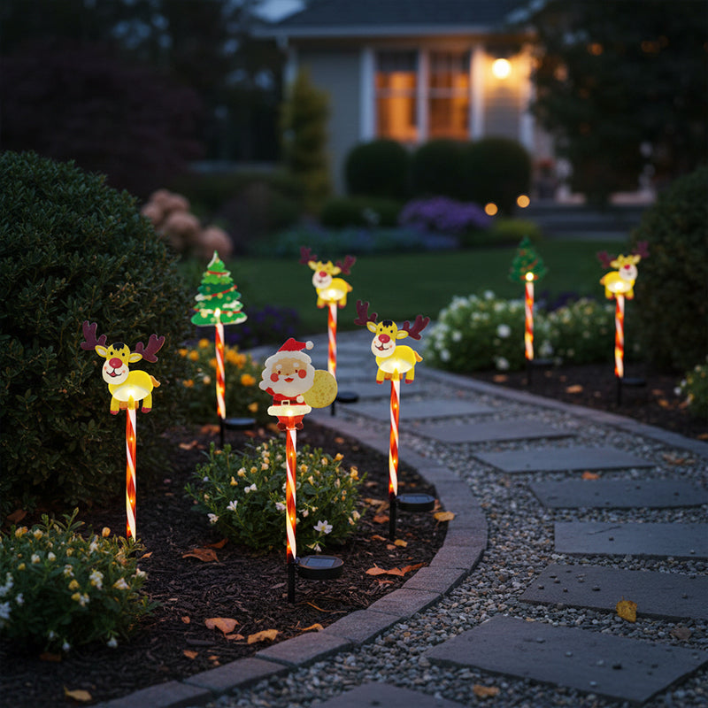 Warm Glow Festive Garden Stake Lights