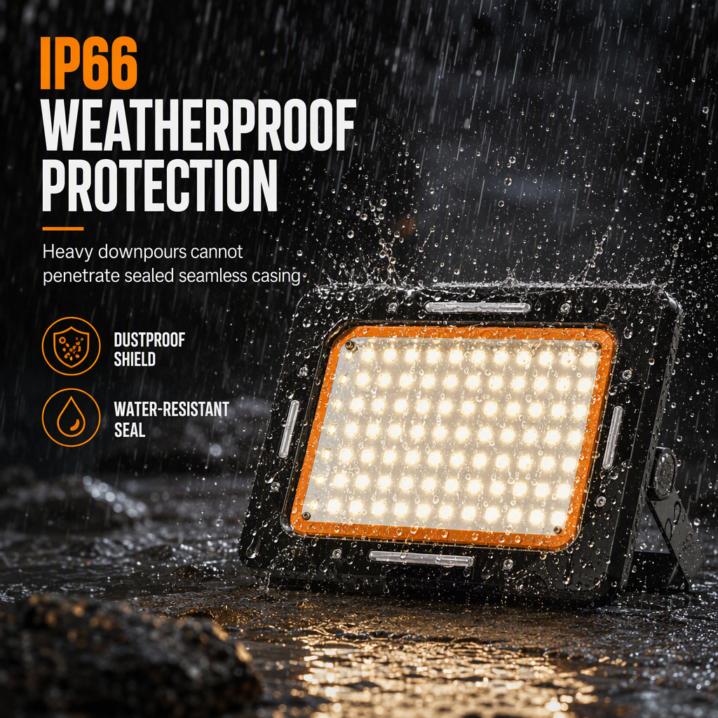 🔥⏰️NEW ARRIALS!!!☀️olar Rechargeable LED Camping Light – Super Bright Portable Emergency Lamp For Night Market & Outdoor Work ✨