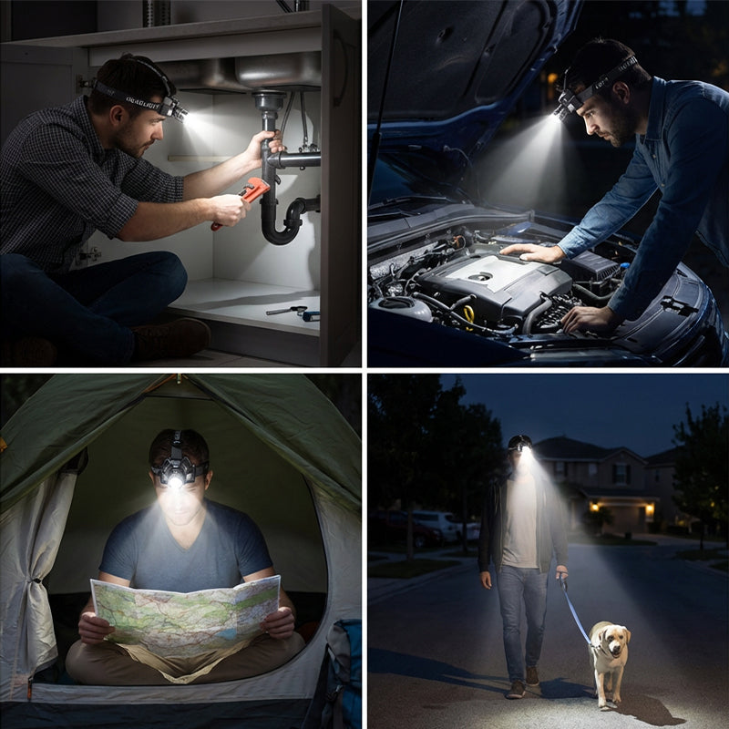 Rechargeable Ultra-Bright LED Headlamp