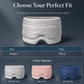 😴💤 Weighted Sleep Mask – 100% Blackout, Pressure-Relief Design for Deeper Sleep & Fresh Eyes!