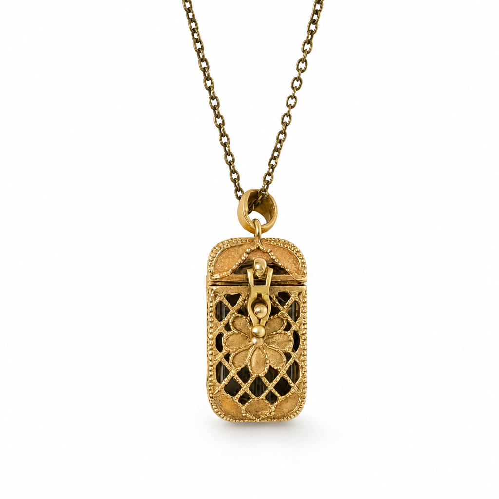 Women's Tiny Tarot Card with Chain Jewelry