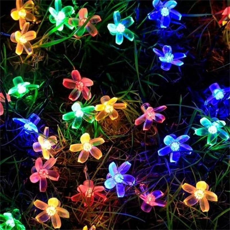 Festival Waterproof LED String Lights for Lawn and Courtyard Decor
