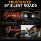 Interactive LED Car Gesture Light with Remote Control Finger Palm Warning Light for Vehicle Rear Window