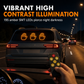 Interactive LED Car Gesture Light with Remote Control Finger Palm Warning Light for Vehicle Rear Window