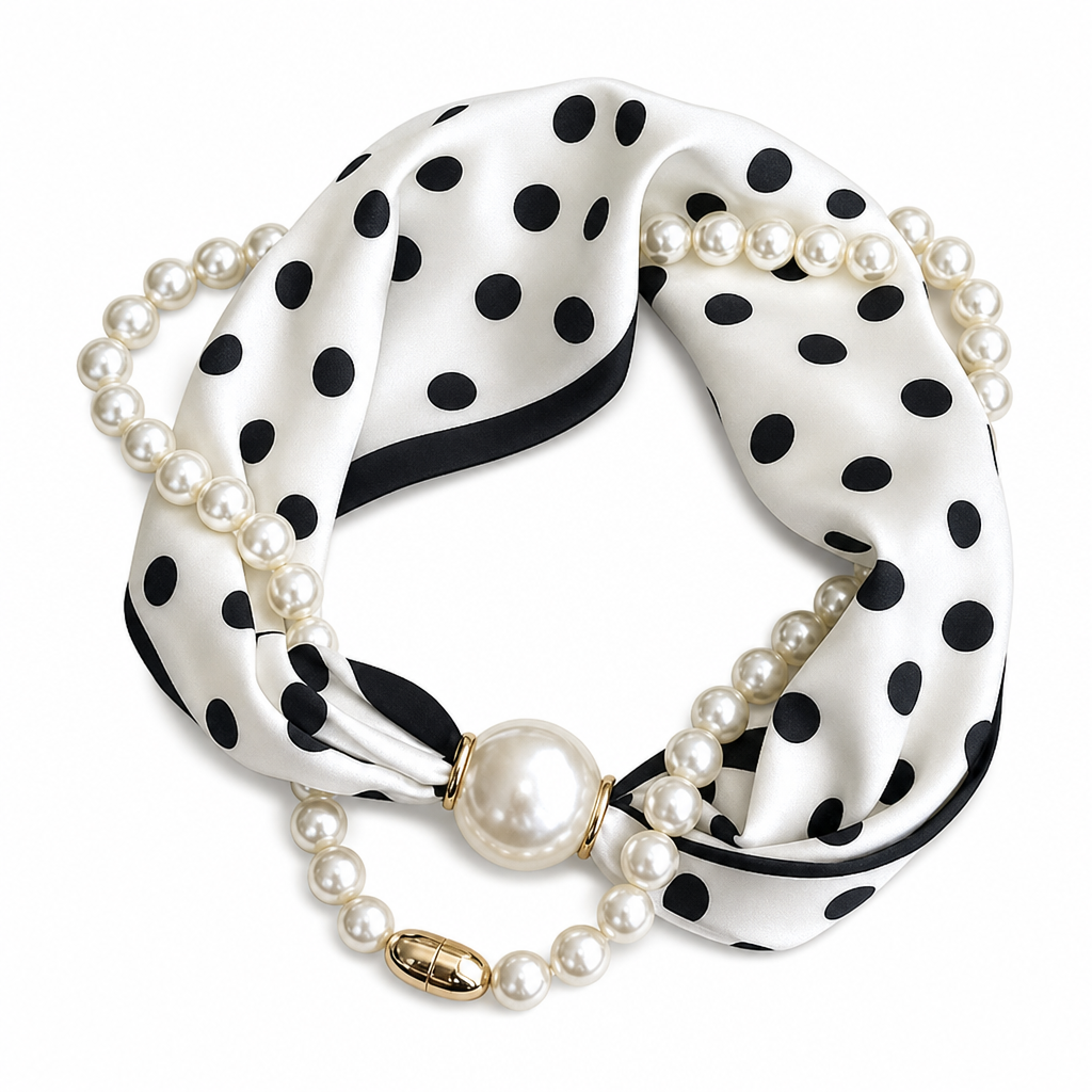 Pearl Scarf Necklace