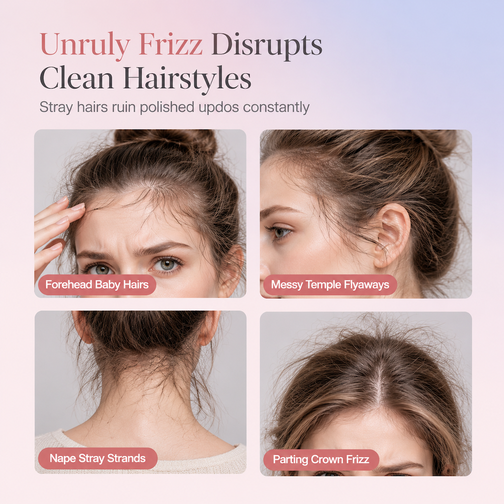Flyaway Hair Finishing Liquid for Taming and Styling Messy Hair