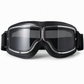 Retro Motorcycle Goggles Vintage Windproof Riding Glasses for Cruiser Helmet and Off-Road Dirt Bike