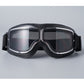 Retro Motorcycle Goggles Vintage Windproof Riding Glasses for Cruiser Helmet and Off-Road Dirt Bike